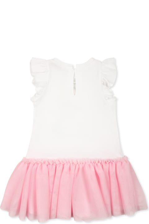 Monnalisa for Baby Boys Monnalisa Multicolor Dress For Baby Girl With Alice In Wonderland