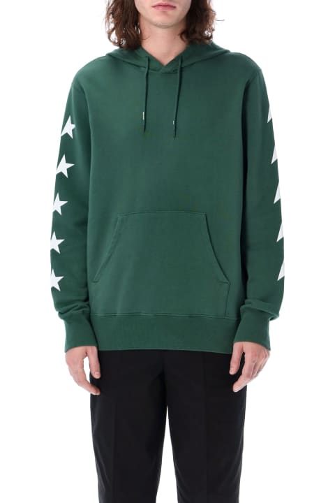 Regular Hoodie With Star Prints