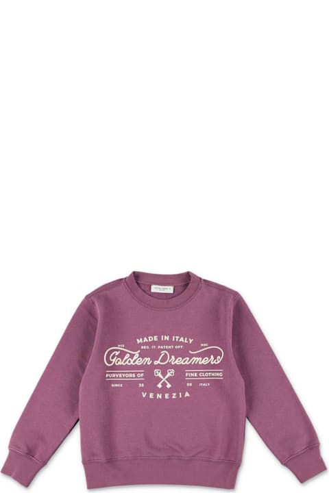 Golden Goose Sweaters & Sweatshirts for Girls Golden Goose Felpa Con Stampa