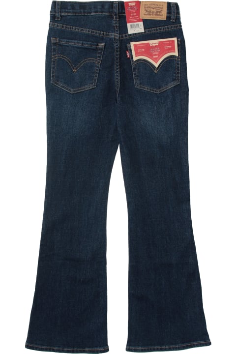 Cotton Bell Bottom Jeans