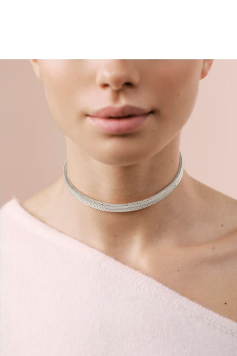 Necklaces for Women Federica Tosi Choker Rachel Silver