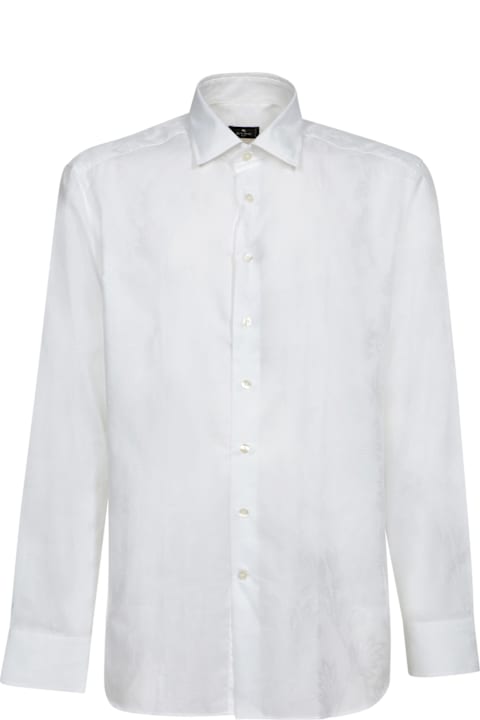 Etro Shirts for Men Etro Roma White Shirt