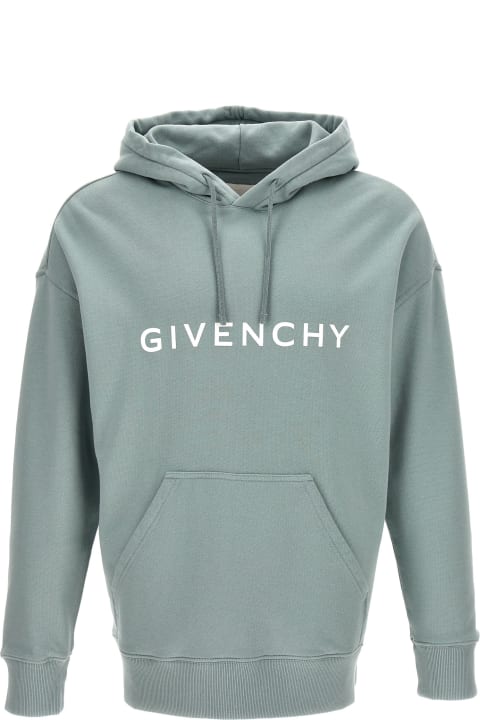 Fleeces & Tracksuits for Men Givenchy Logo Print Hoodie
