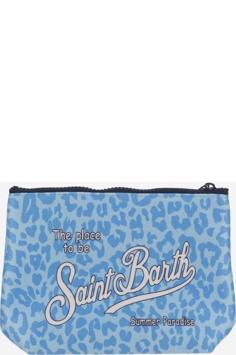 MC2 Saint Barth Clutches for Women MC2 Saint Barth Scuba Clutch Bag With Graphic Print