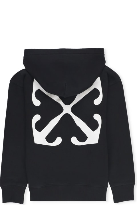 Sweaters & Sweatshirts for Girls Off-White Off Stamp Plain Hoodie
