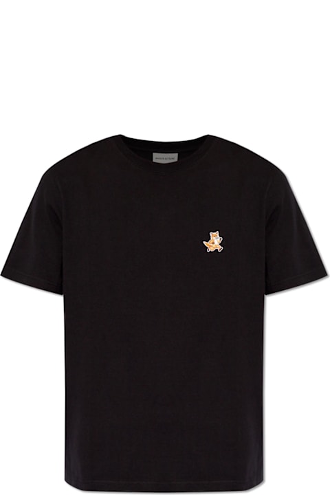 メンズ新着アイテム Maison Kitsuné Maison Kitsuné T-shirt With Logo