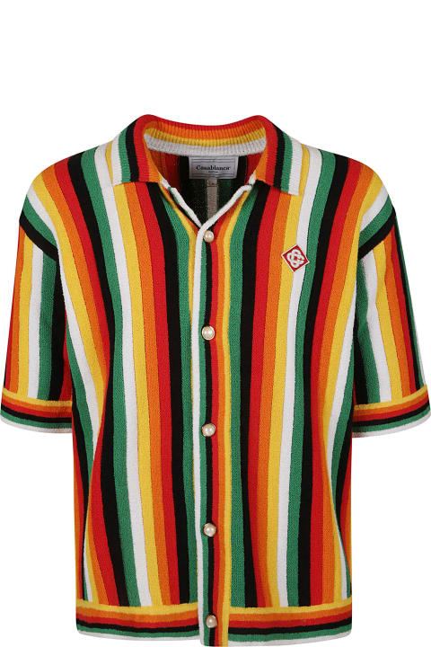 Casablanca Clothing for Men Casablanca Multicolored Terry Shirt
