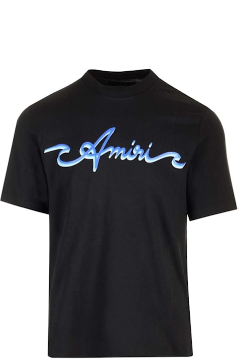 AMIRI for Men AMIRI Logo-printed Crewneck T-shirt