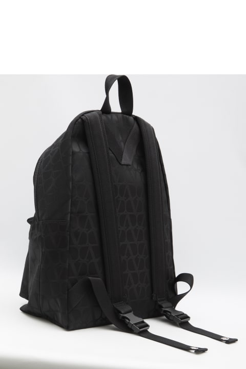 メンズ バッグのセール Valentino Garavani Toile Iconographe Backpack