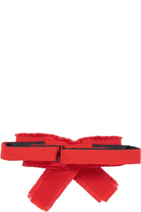 Gucci for Kids Gucci Viscose And Cotton Blend Bow