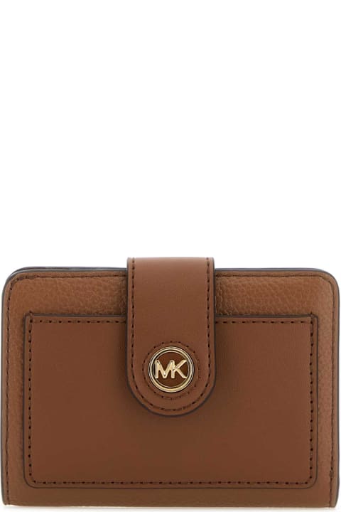 Michael Kors Wallets for Women Michael Kors Camel Leather Wallet