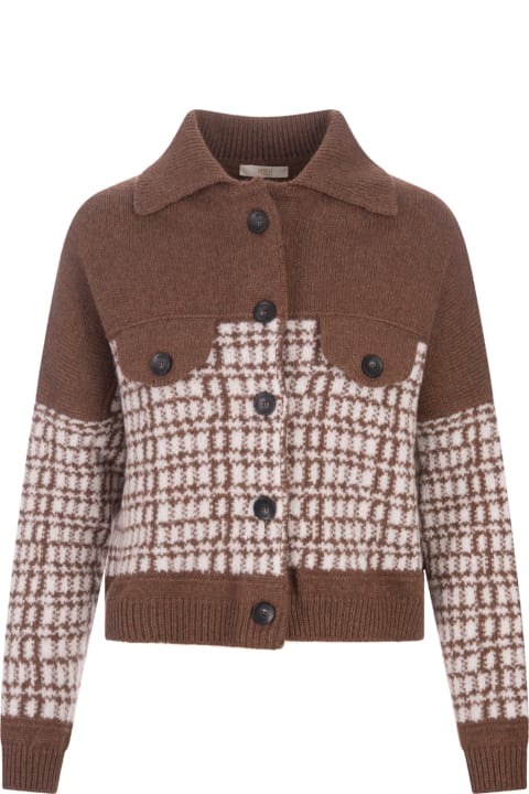 Fedeli for Women Fedeli Emerenth Jacket In Brown Tweed