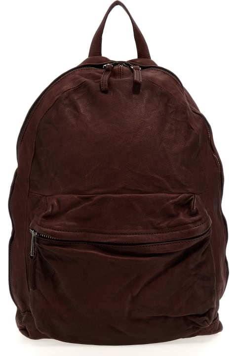 Backpacks for Men Giorgio Brato Leather Backpack