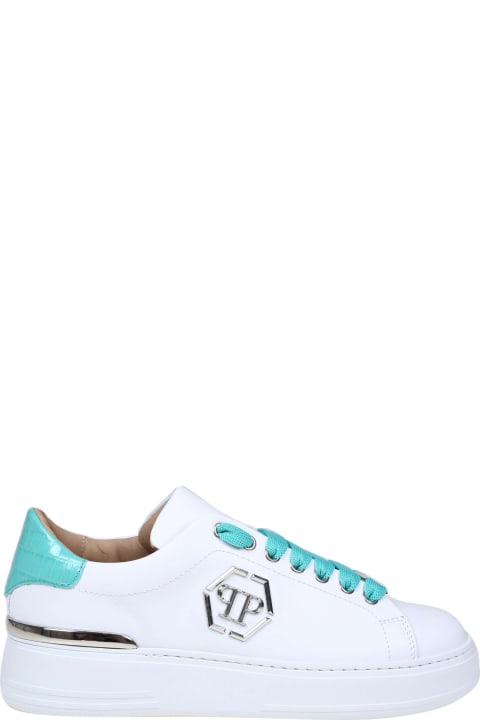 Philippe Plein Hexagon Sneakers In Leather