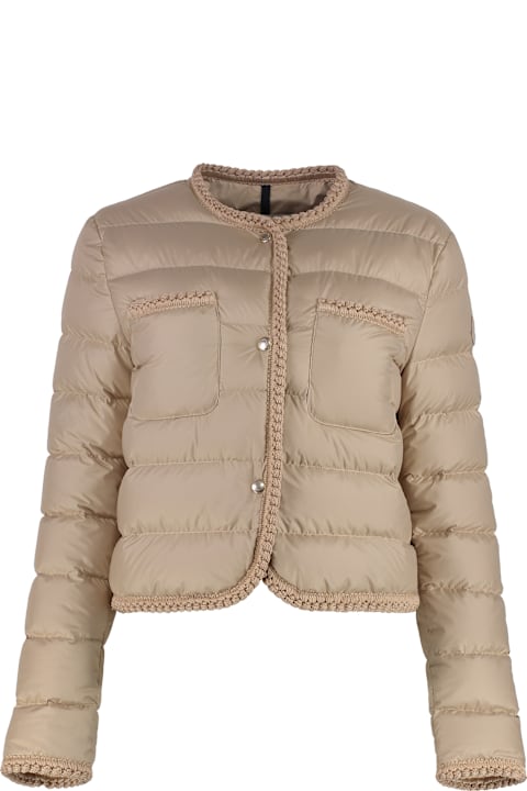 Moncler Coats & Jackets for Women Moncler Gencay Snap Button Fastening Down Jacket