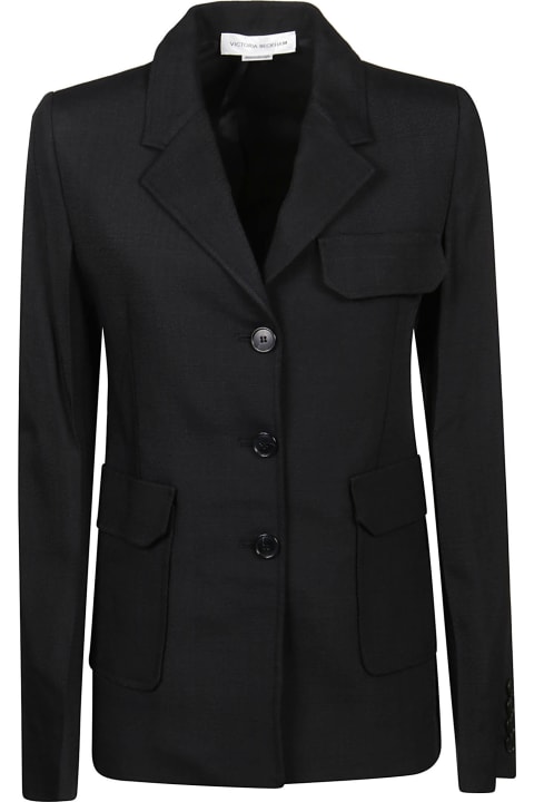 Victoria Beckham Coats & Jackets for Women Victoria Beckham Three Button Single-breasted Jacket