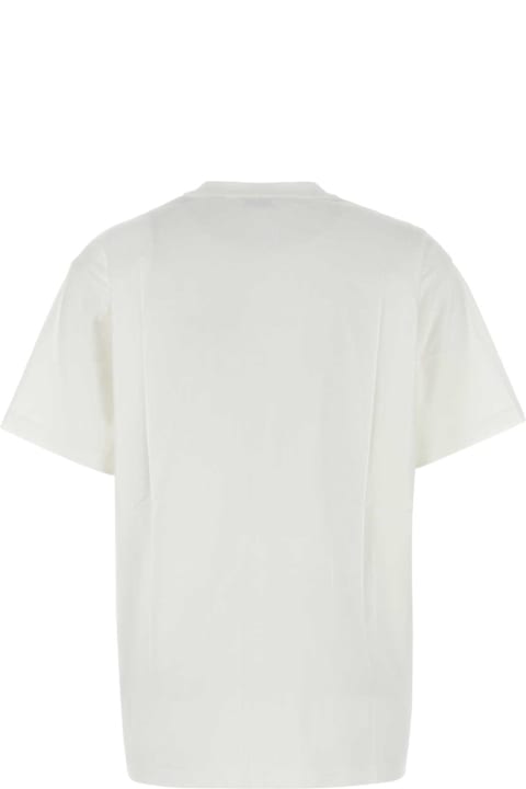 Burberry White Cotton T-shirt