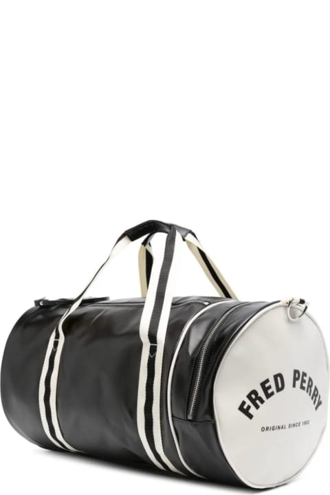 Luggage for Men Fred Perry Fp Classic Barrel Bag