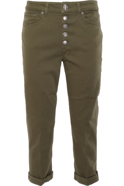 Dondup for Women Dondup Green Military Jeans