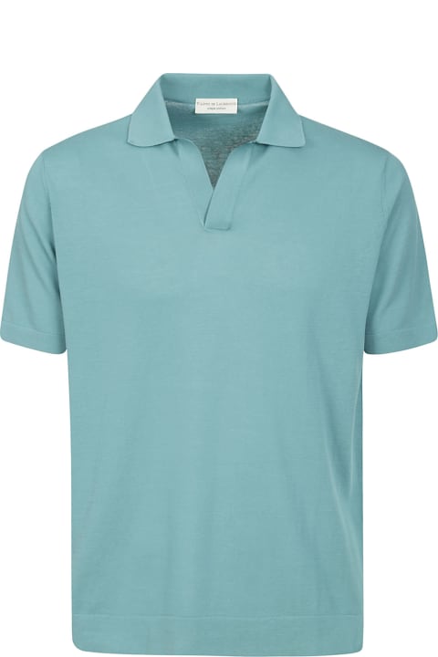 ملابس علوية لـ القسم الرجالي Filippo De Laurentiis Polo Skipper Ss