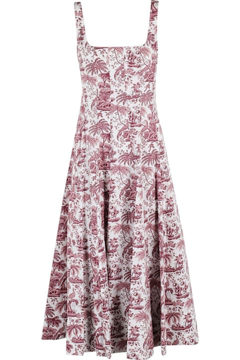 STAUD Dresses for Women STAUD Wells Sleeveless Midi Dress