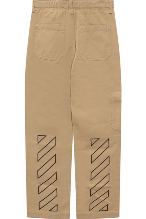Fashion for Boys Off-White Worker Pants