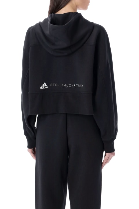 Fashion for Women Adidas by Stella McCartney Logo Print Cropped Hoodie
