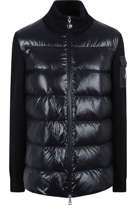 Logo Patched High-neck Puffer Jacket