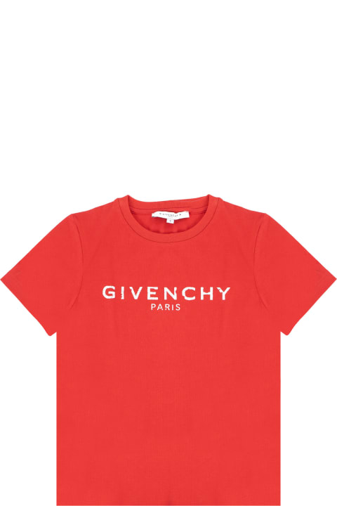 Givenchy for Boys Givenchy Cotton T-shirt With Print