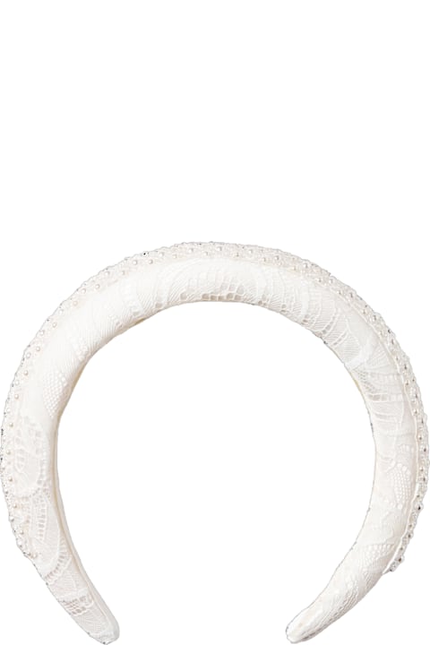 أدوات منزلية self-portrait White Headband For Girl