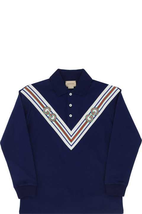 Gucci for Kids Gucci Polo Shirt For Boy