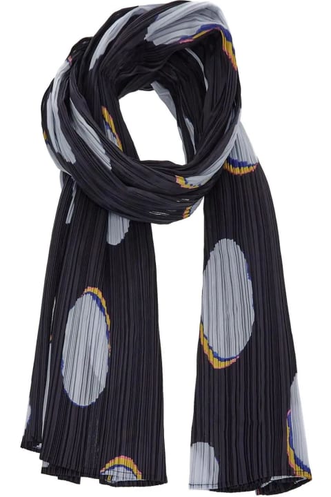 Pleats Please Issey Miyake Scarves & Wraps for Women Pleats Please Issey Miyake Pleated Scarf