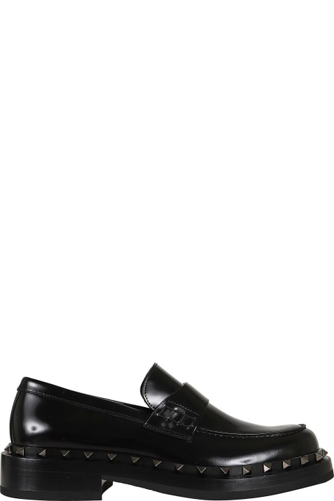 Shoes for Men Valentino Garavani Loafer Rockstud M-way