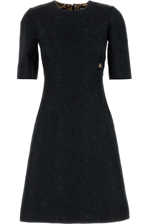 Versace Dress Stretch Crepe Jersey | italist