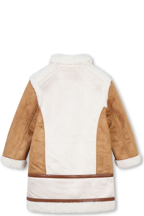 Chloé لـ Kids Chloé Faux Fur Coat