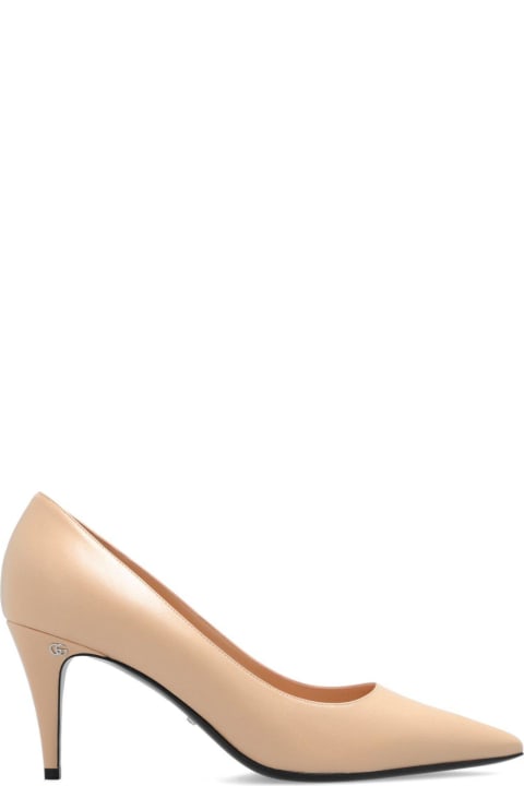 Gucci High-Heeled Shoes for Women Gucci Pointed Toe Slip-on Pumps