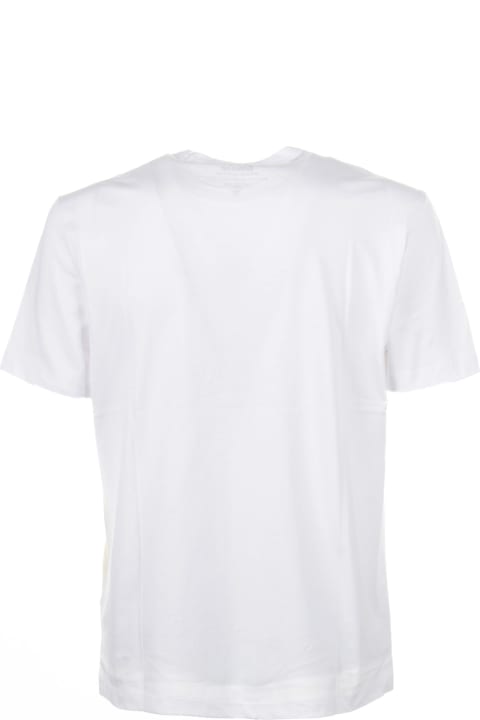 Blauer Topwear for Men Blauer White Cotton T-shirt