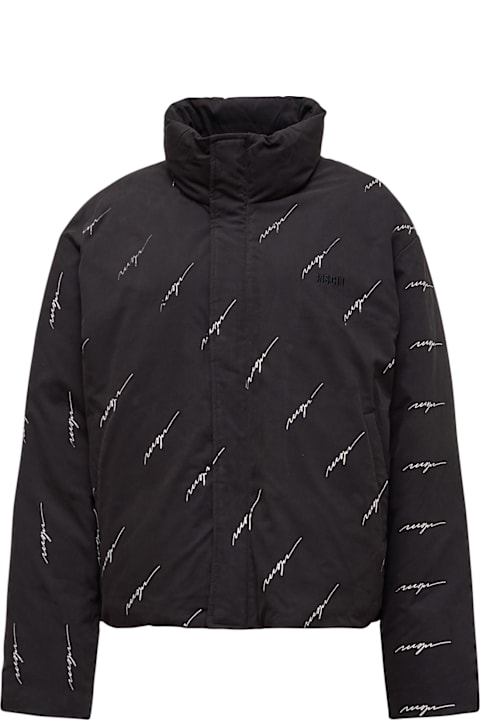 MSGM Coats & Jackets for Men MSGM Logo Monogram Jacket