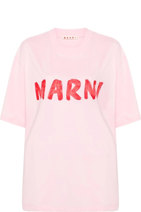 Fashion for Women Marni Pink Cotton T-shirt