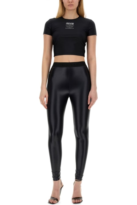 Versace Jeans Couture Pants & Shorts for Women Versace Jeans Couture Nylon Leggings