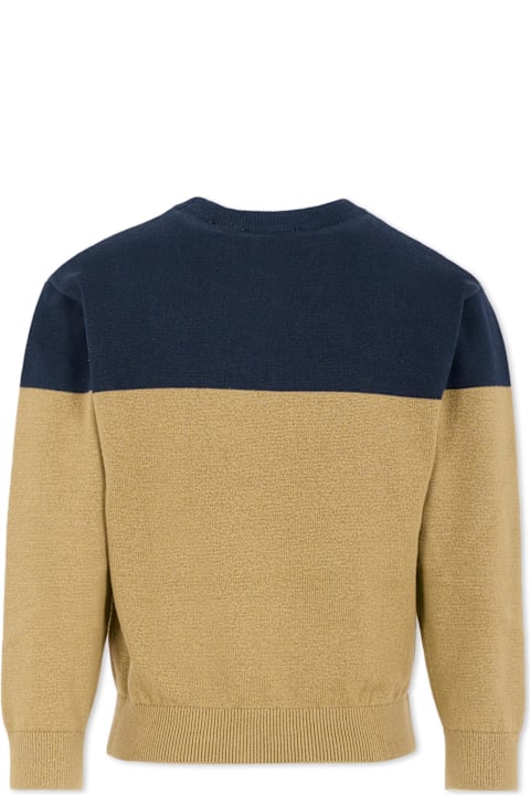 Homeware Timberland Beige Sweater For Boy With Patch