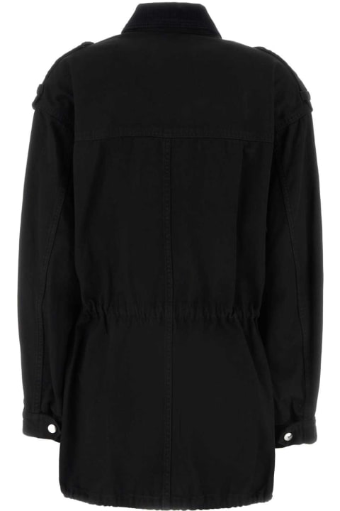 أدوات منزلية Marant Étoile Black Cotton Joanna Jacket
