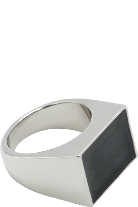 Jewelry for Men Dries Van Noten Square Ring