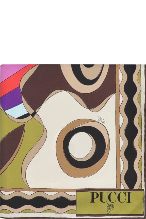 Scarves & Wraps for Women Pucci Printed Silk Scarf