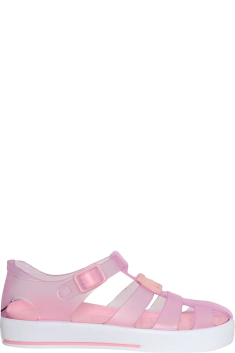 Dolce & Gabbana Sale for Kids Dolce & Gabbana Pink Spider Sandals