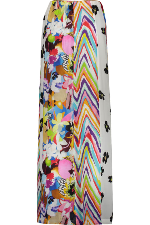 Missoni Skirts for Women Missoni Floral Print Maxi Skirt