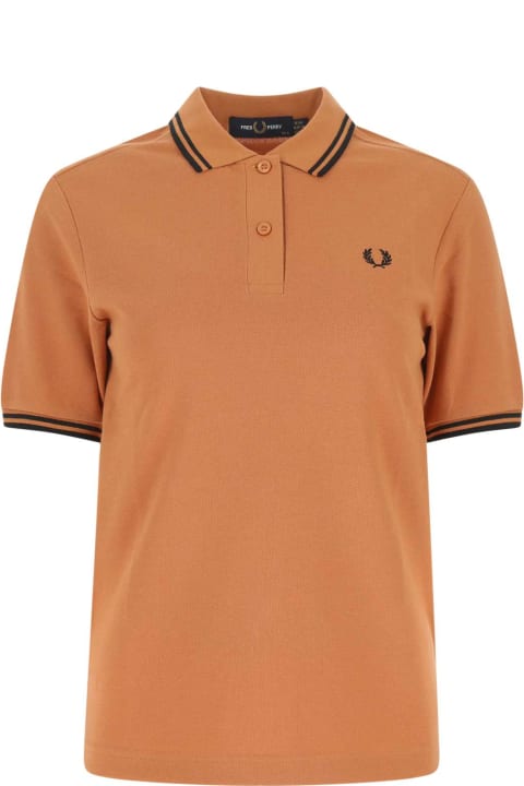Fred Perry Clothing for Women Fred Perry Copper Piquet Polo Shirt