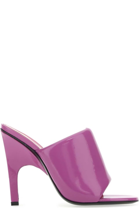 The Attico Sandals for Women The Attico Purple Eco Varnish Rem Mules