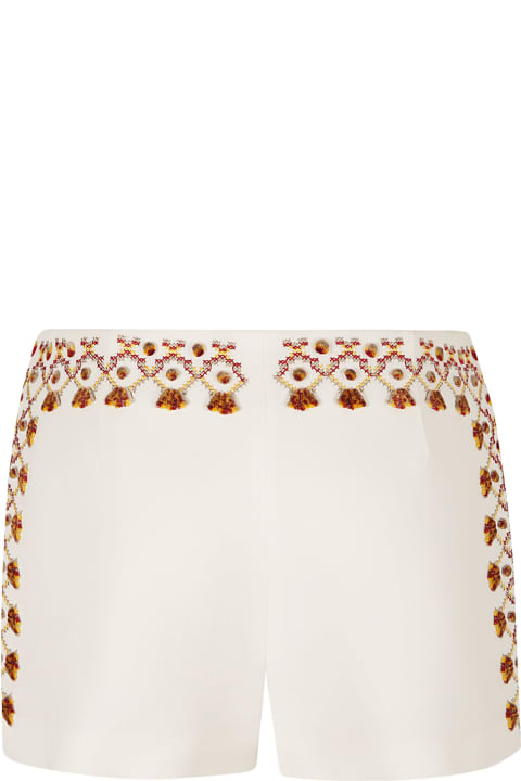 Fashion for Women Ermanno Scervino Pattern Embroidered Shorts