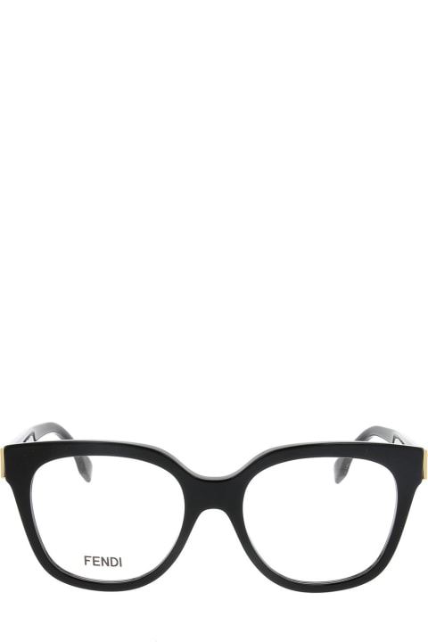 Fendi Eyewear Eyewear for Women Fendi Eyewear Fe50064i 001 Glasses